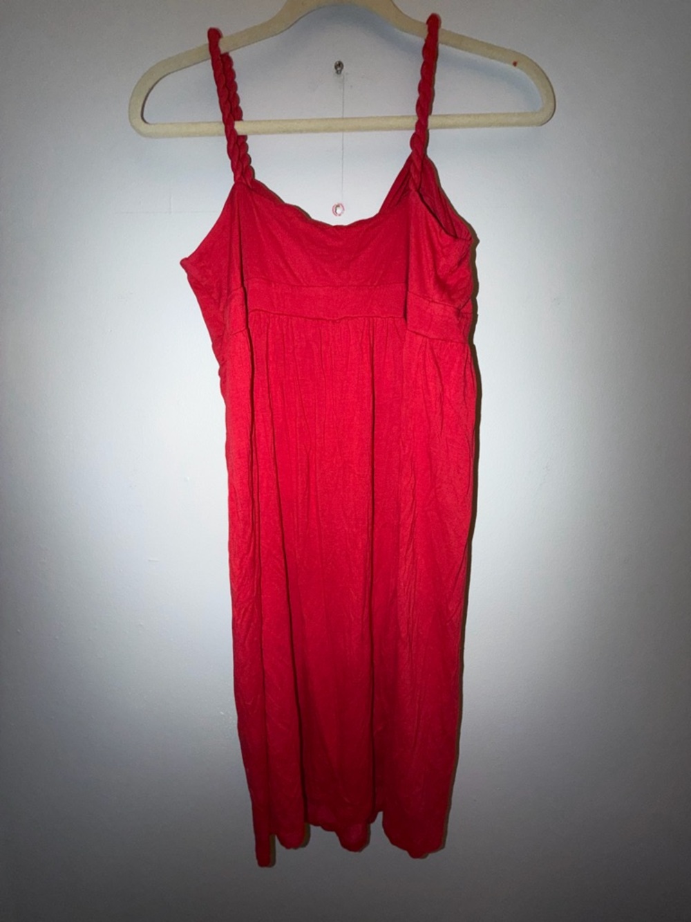 Red knot Strap Maxi Dress - Picture 2 of 3